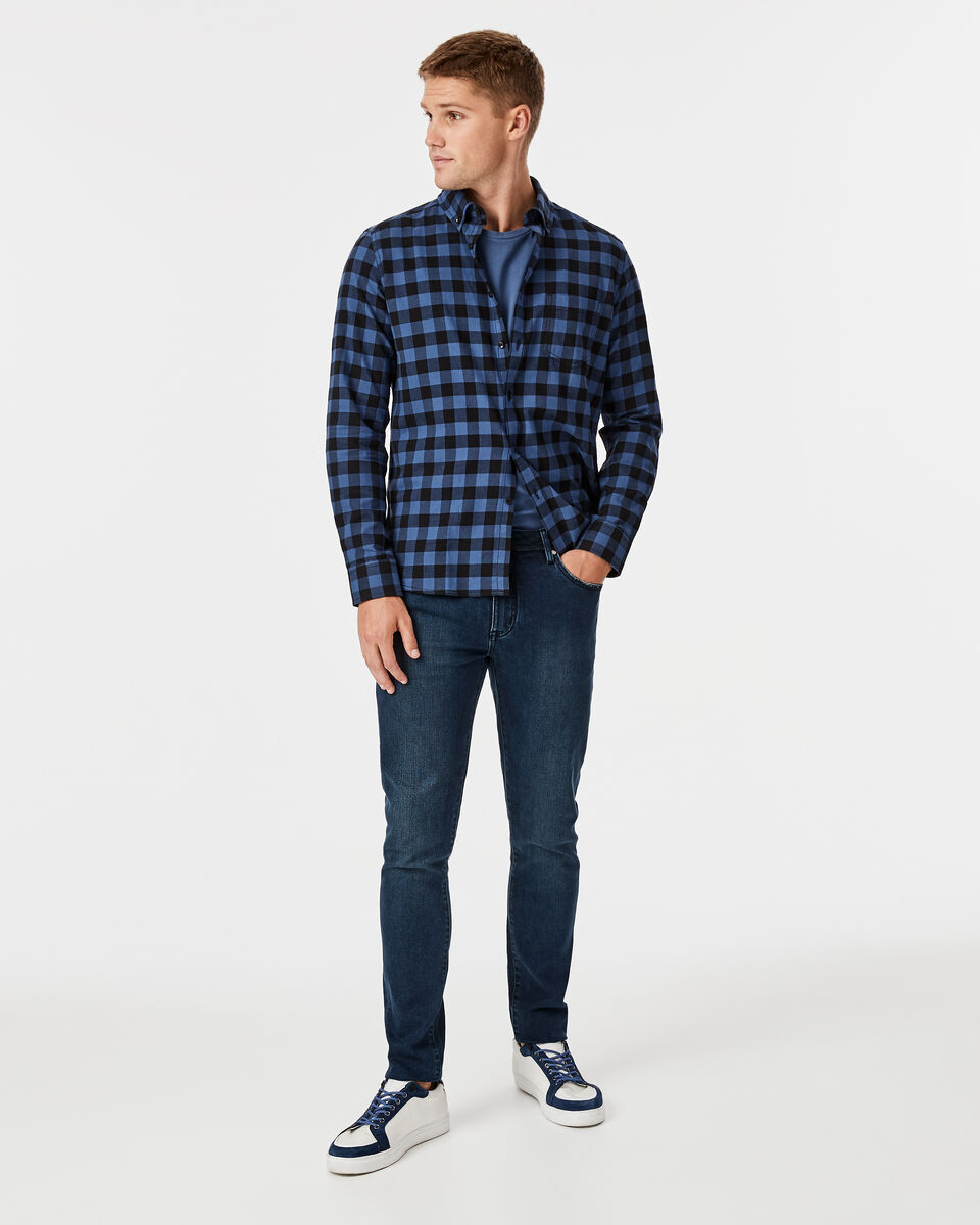 Westland Long Sleeve Shirt, Smoke Blue, hi-res